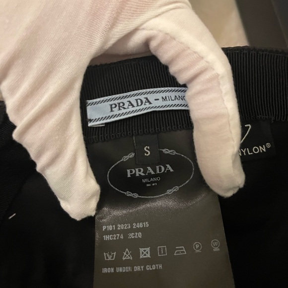 PRADA Re-Nylon Baseball Cap - Picture 9 of 12